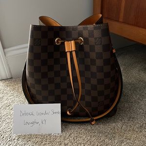 Louis Vuitton Damier Ebene  NeoNoe in Saffron- Beautiful!